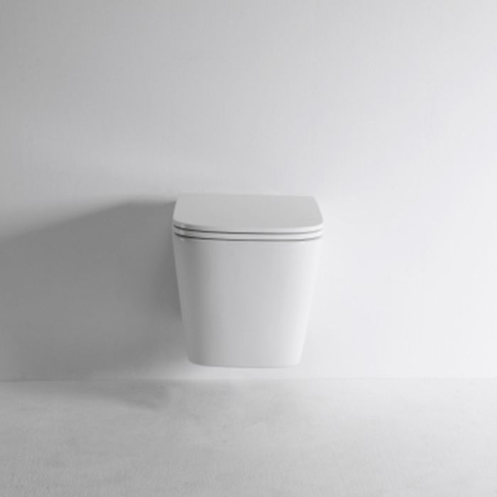 Унитаз, TECE, TeceSpring S, безободковый (с открытым смывным краем), тип установки-подвесной, ширина, мм-340, глубина, мм-515, высота, мм-350, форма чаши-прямоугольная, выпуск-горизонтальный, материал-керамика, сиденье-в комплекте, цвет-белый