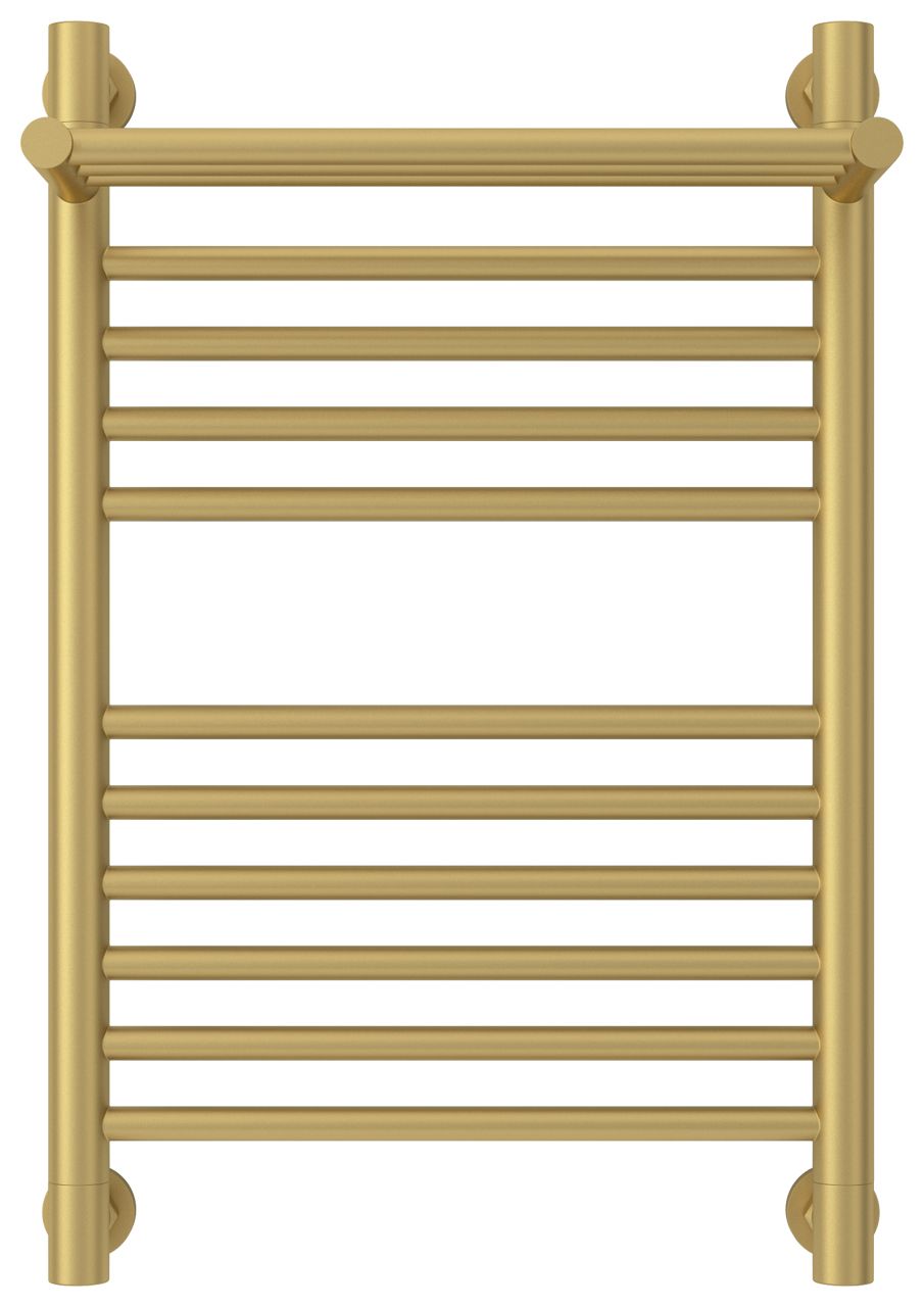 Полотенцесушитель водяной "БОГЕМА 1П +" 600х400 (Матовое ЗОЛОТО)