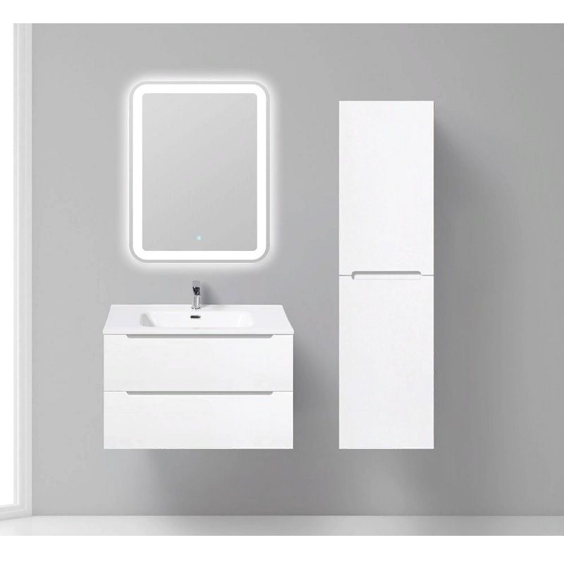 Шкаф пенал BelBagno Etna 40 L подвесной Белый/Bianco Lucido ETNA-1500-2A-SC-BL-P-L BelBagno