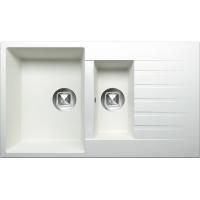 Кухонная мойка Tolero R-118 №923 86 Белая Кухонная мойка Tolero R-118 №923 86 Белая