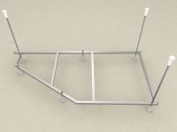 Сборный каркас к ванне Дива 170 (шпильки) универсальный Сборный каркас к ванне Дива 170 (шпильки) универсальный