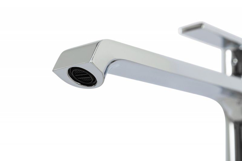 AURORA Смеситель для накладной раковины без донного клапана, хром AURORA-LMC-CRM-W0, артикул AURORA-LMC-CRM-W0