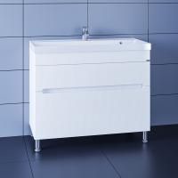 Тумба для умыв. "Лондон-100" 2 ящ, напол. (ум. Classic 100 литой мрамор)