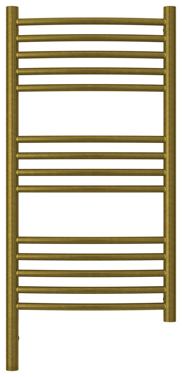 Полотенцесушитель электрический "БОГЕМА 3.0" 800х400 / МЭМ левый (Состаренная бронза)