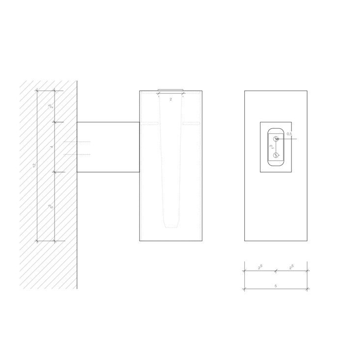 Decor Walther Tube VKH Ваза/подсвечник, подвесной, цвет: хром ЗАКАЗ ПО ЗАПРОСУ, артикул 0541800