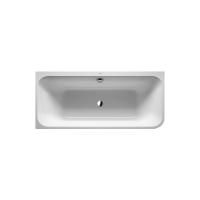 Duravit Слив-перелив квадратно-овальный, цв. хром