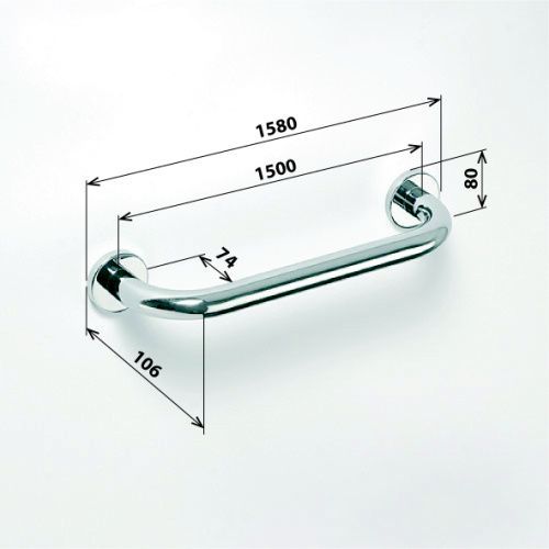 HELP Поручень 1500мм, глянец