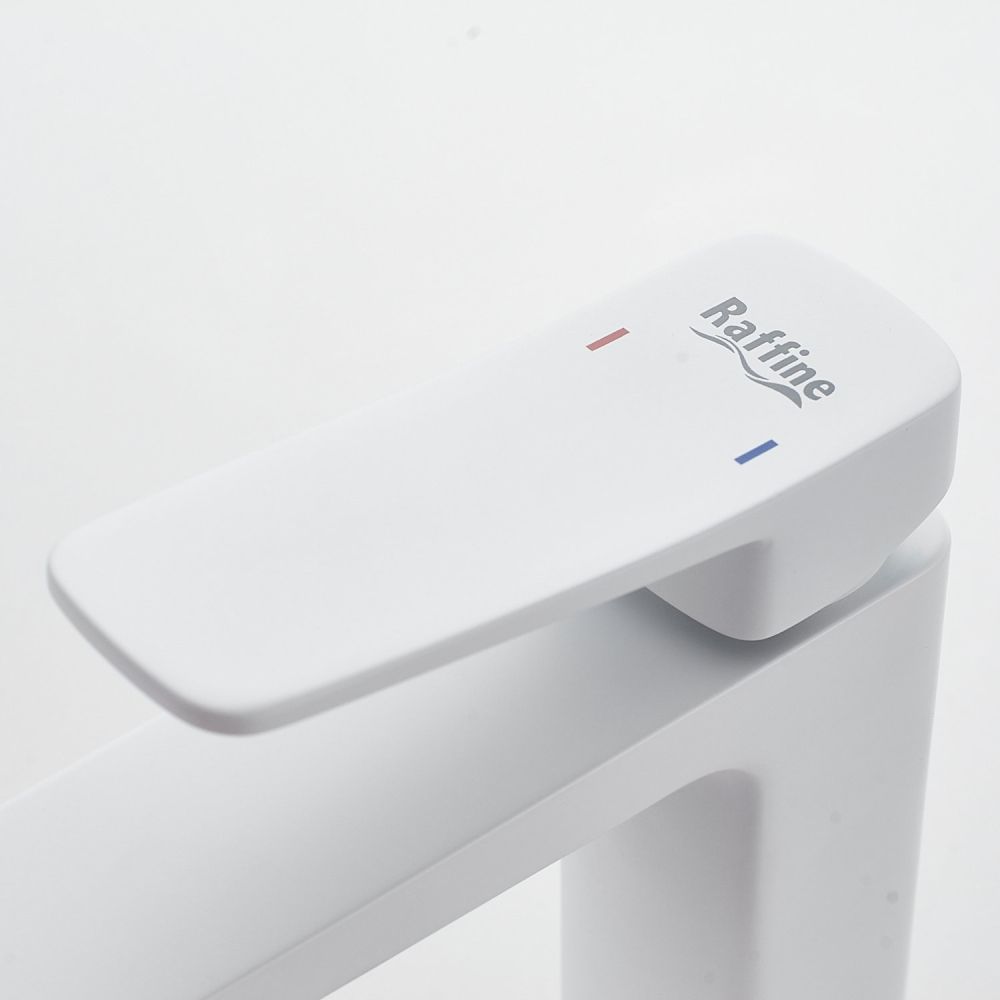 Смеситель для раковины Raffine F0199C, белый
