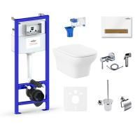 Комплект 10 в 1 Lavinia Boho Bristol Rimless 75110676, премиум с пластиковой клавишей