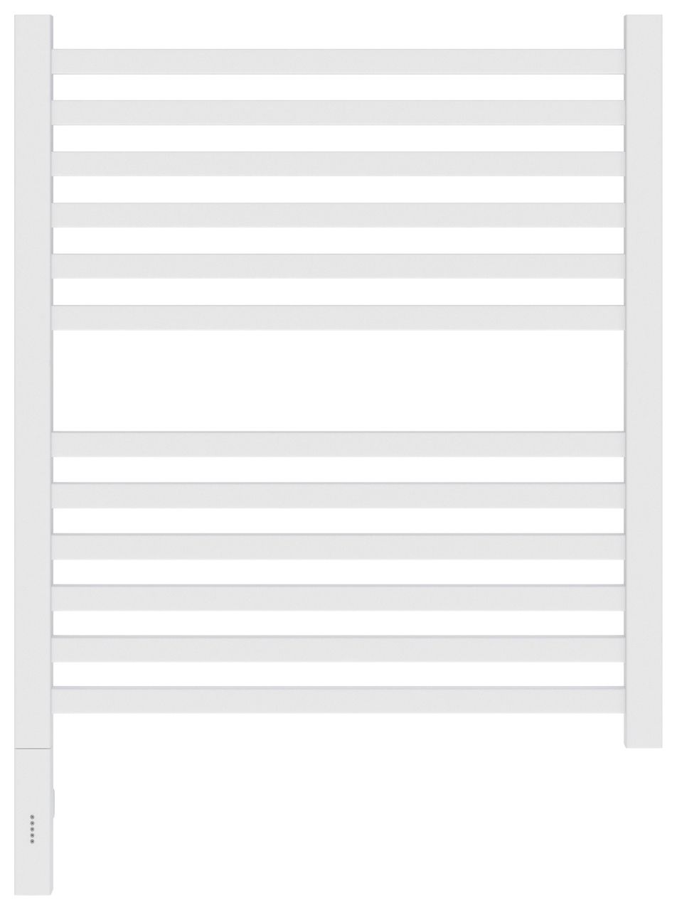 Полотенцесушитель электрический "МОДУС 3.0" 600х500 / МЭМ левый (Матовый белый)