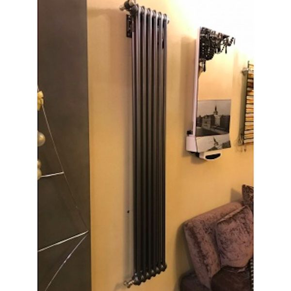 Стальной радиатор Arbonia 2180/06 N12 3/4SF-3 Anthrazit metallic 6 секций с боковым подключением