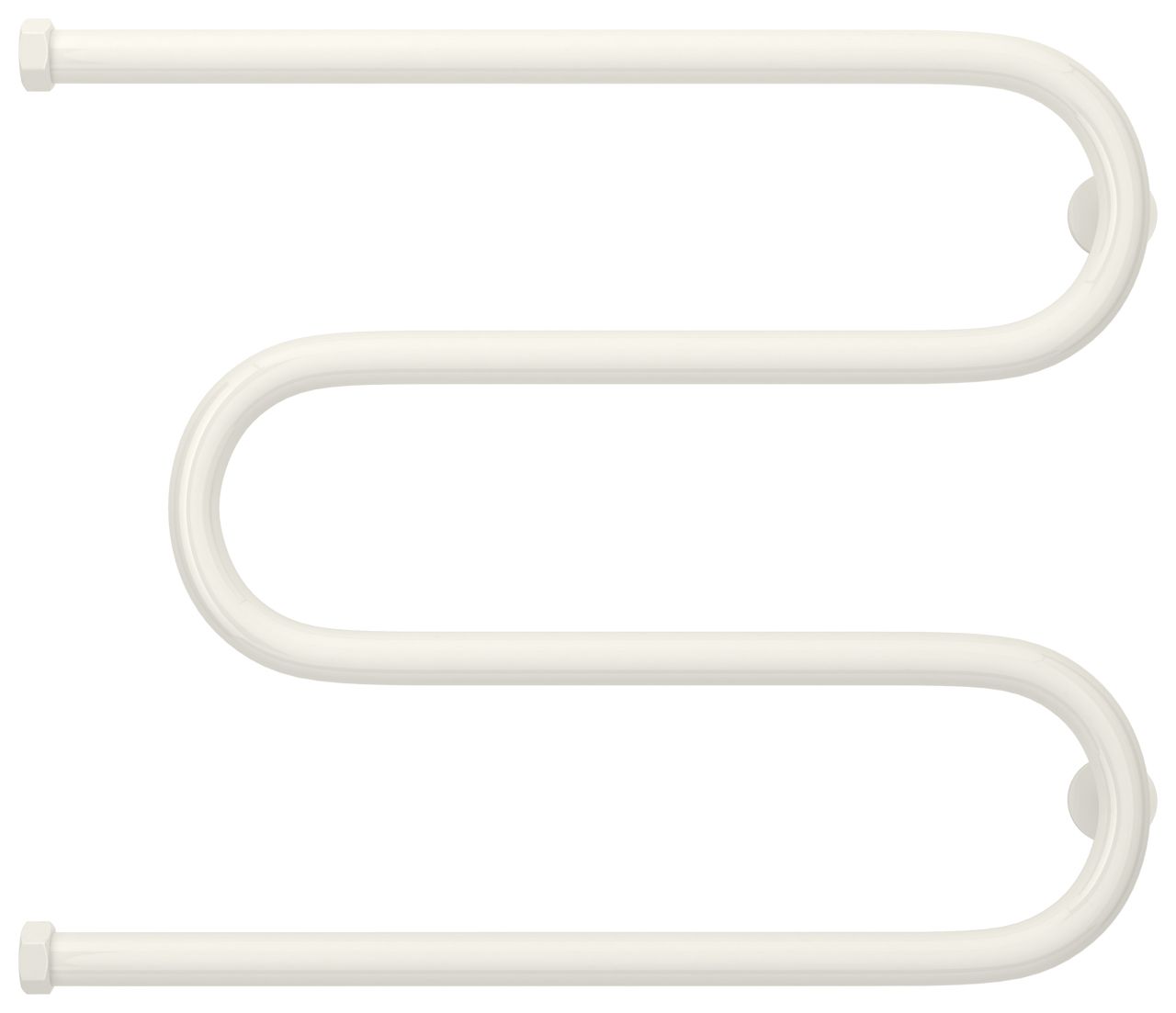 Полотенцесушитель, Сунержа, М-образный+, водяной, ширина, мм-660, глубина, мм-65-80, высота, мм-528, межосевое расстояние-500, подключение-вертикальное левое/правое, присоединительный размер-НГ G 1", температура теплоносителя-до 95°С, мощность, Вт-185, ма