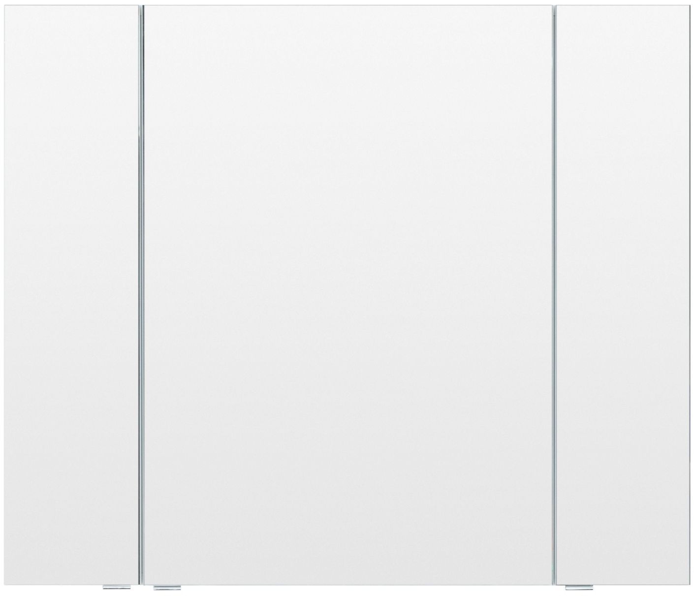 Зеркальный шкаф Aquanet Алвита New 100 Белый матовый Зеркальный шкаф Aquanet Алвита New 100 Белый матовый