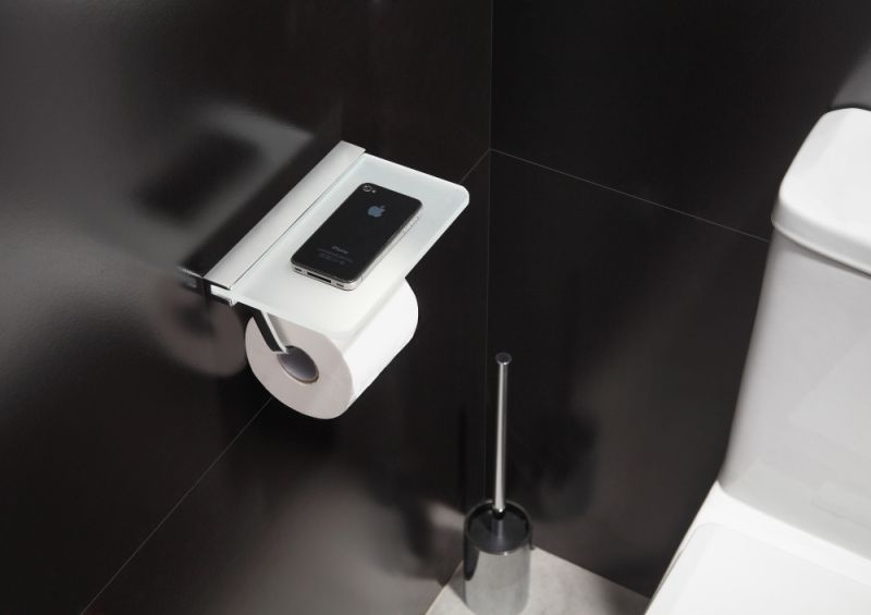 Держатель туалетной бумаги Langberger 32041В с полкой Хром Держатель туалетной бумаги Langberger 32041В с полкой Хром