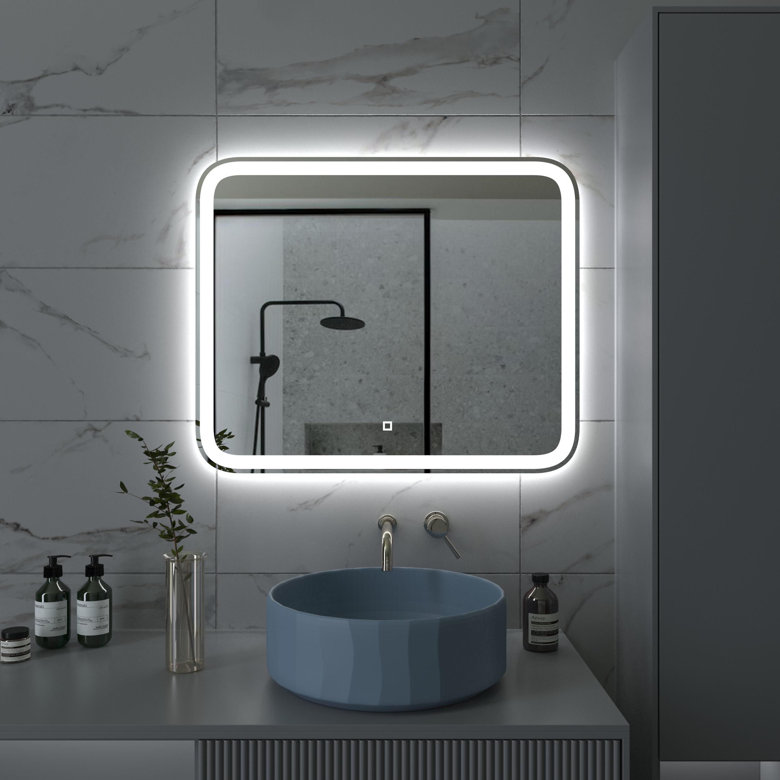 Зеркало Onika Магна 90 с LED подсветкой Зеркало Onika Магна 90 с LED подсветкой