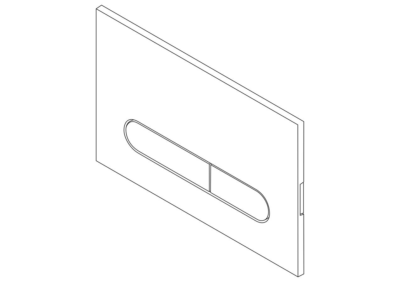 Кнопка смыва BelBagno PROSPERO, цвет-золото