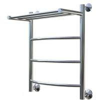 Водяной полотенцесушитель Тругор Приоритет 1 П НП 60x50 с полкой Хром