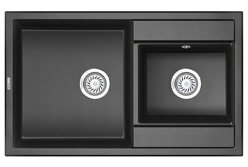 Кухонная мойка Granula 8201, ЧЁРНЫЙ, артикул 8201, ЧЁРНЫЙ