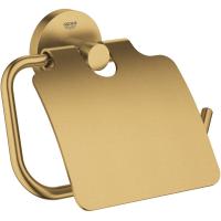 Держатель для туалетной бумаги с крышкой GROHE Essentials, холодный рассвет матовый (40367GN1) Держатель для туалетной бумаги с крышкой GROHE Essentials, холодный рассвет матовый (40367GN1)