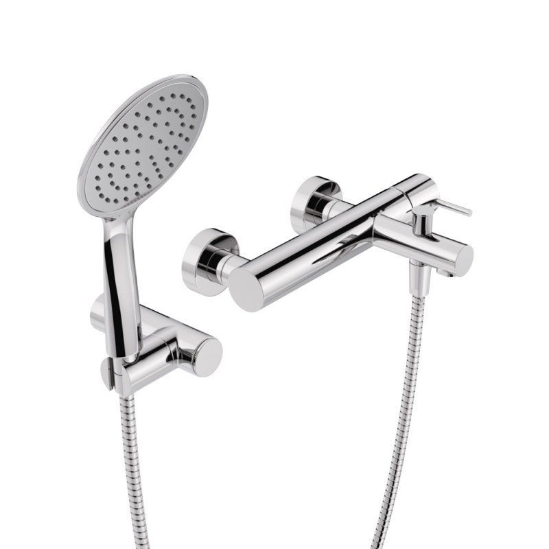 Смеситель для ванны и душа CEZARES LEAF-VD-L