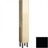 Шкаф пенал SanVit Прима 30 pprim в цвете Ral прямые ручки Черный глянец