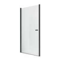 Дверь в нишу NEW TRENDY NEW SOLEO BLACK одинарная 70x195 D-0209A (черный)