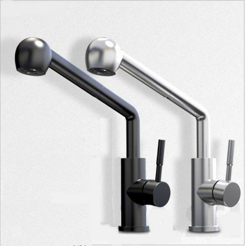 Смеситель для кухни FASHUN A56009, сатин