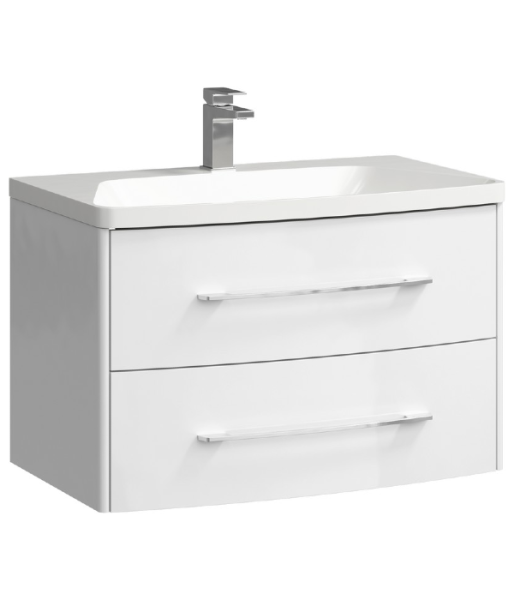 "Neringa" тумба под умывальник подвесная, цвет белый  NER0108, ТМ «AQWELLA»