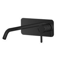 Fima Carlo Frattini Snap Cмеситель для раковины, встраиваемый, цвет: чёрный матовый