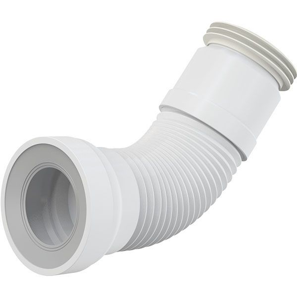 Гофра ALCAPLAST  A970 (55*, белый), шт