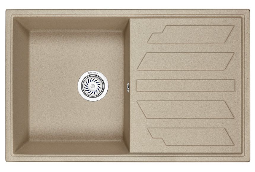 Кухонная мойка Granula 8002, ПЕСОК, артикул 8002, ПЕСОК