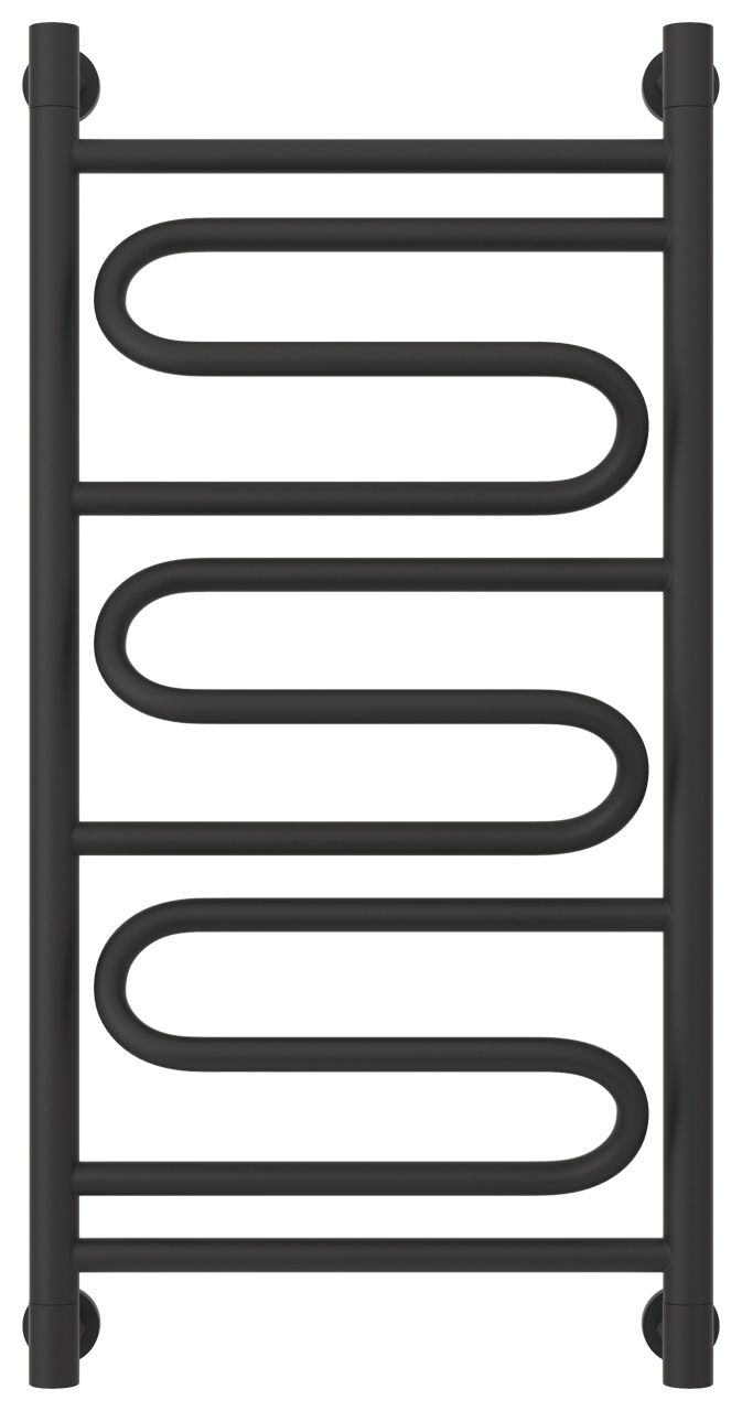Полотенцесушитель водяной "ЭЛЕГИЯ+" 800х400 (МУАР Темный Титан)