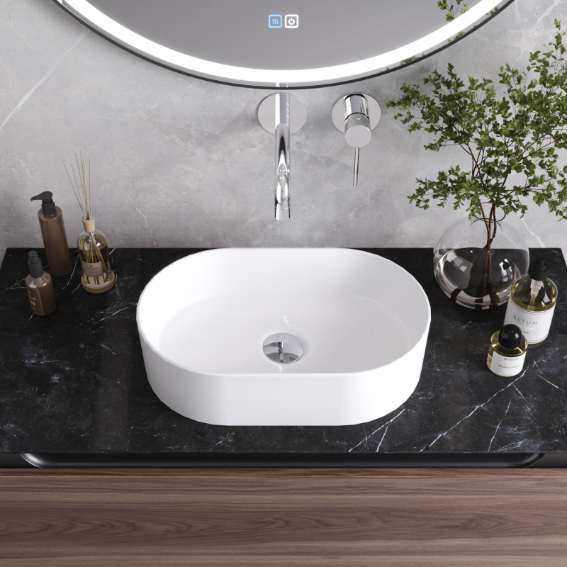 Раковина накладная керамическая CZR-6576, артикул CZR-6576