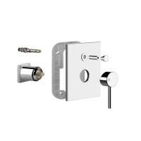 Gessi Emporio Via tortona Внешние части для настенного смесителя на 2 выхода с переключателем ванна-душ, цвет: Chrome