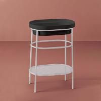 Artceram FUORI SCALA Металическая структура 36.5x58.6хh83см для раковины Fuori Scala ovale 58, цвет: белый матовый (без полки)