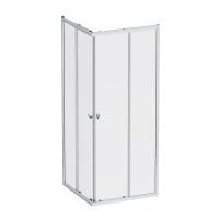 W87G-403-8080-MT Sunny душ огражд квадратн, раздвижн двери 80x80 серебро,стекло прозрачн W87G-403-8080-MT Sunny душ огражд квадратн, раздвижн двери 80x80 серебро,стекло прозрачн