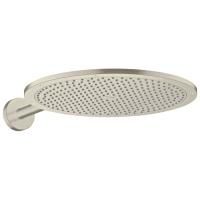 AX  Верхний душ, Ø 350мм, 1jet, с  держателем 390мм, настенный монтаж, ½’, цвет: шлифованный никель AX  Верхний душ, Ø 350мм, 1jet, с  держателем 390мм, настенный монтаж, ½’, цвет: шлифованный никель