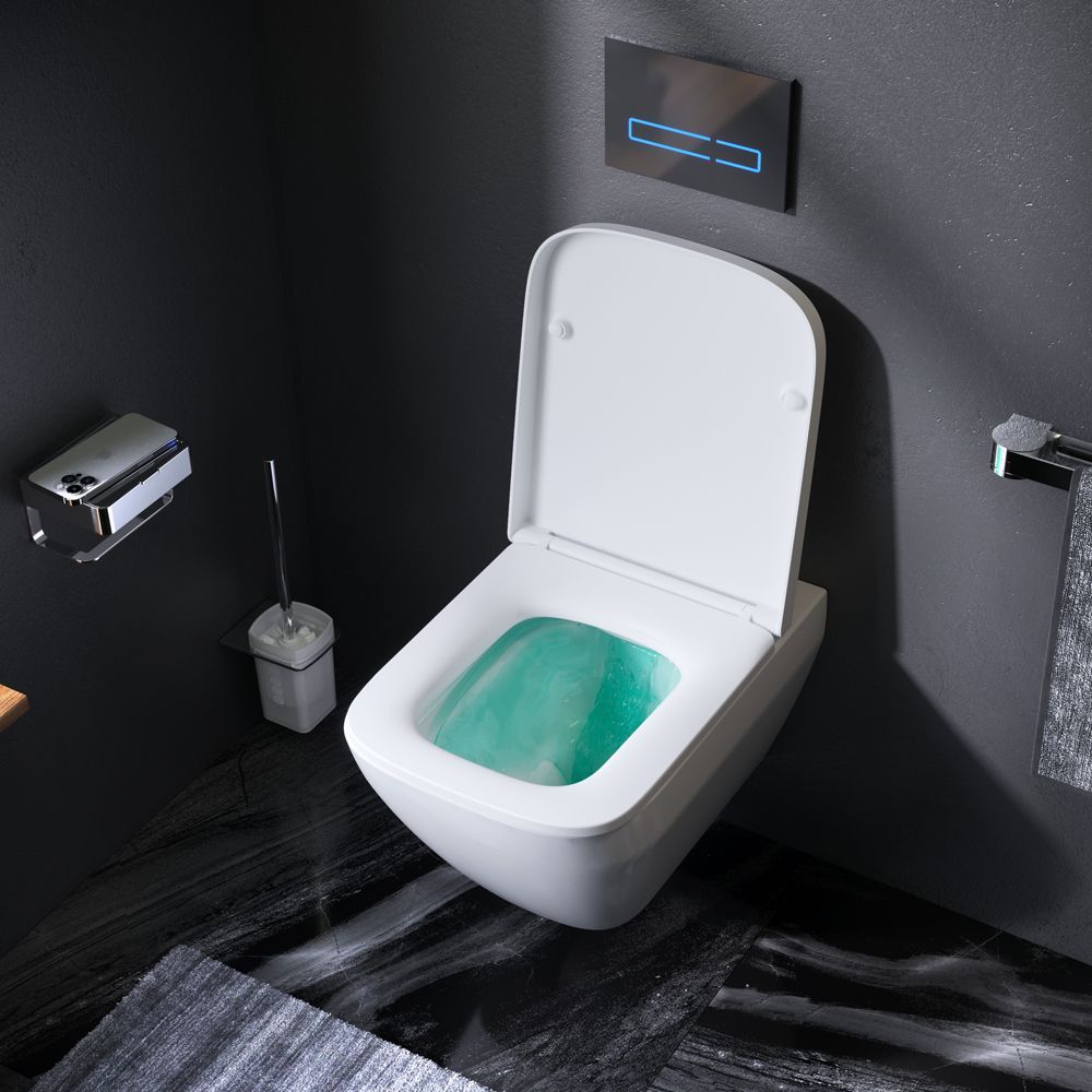 C701701SC Spirit V2.0 Square подвесной унитаз FlashClean с сиденьем микролифт C701701SC Spirit V2.0 Square подвесной унитаз FlashClean с сиденьем микролифт