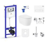 Комплект 10 в 1 Lavinia Boho Bell Pro Rimless 98010097, премиум с пластиковой клавишей