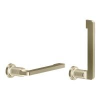 GESSI INCISO Держатель для туалетной бумаги вертикальный или горизонтальный, цвет: brushed brass pvd