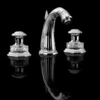 Devon&Devon Excelsior Swan Смеситель для раковины на 3 отверстия, донный клапан. Цвет: хром.