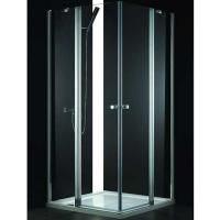 Душевой уголок Cezares Elena A-22 100x100 ELENA-W-A-22-100-C-Cr профиль Хром стекло прозрачное