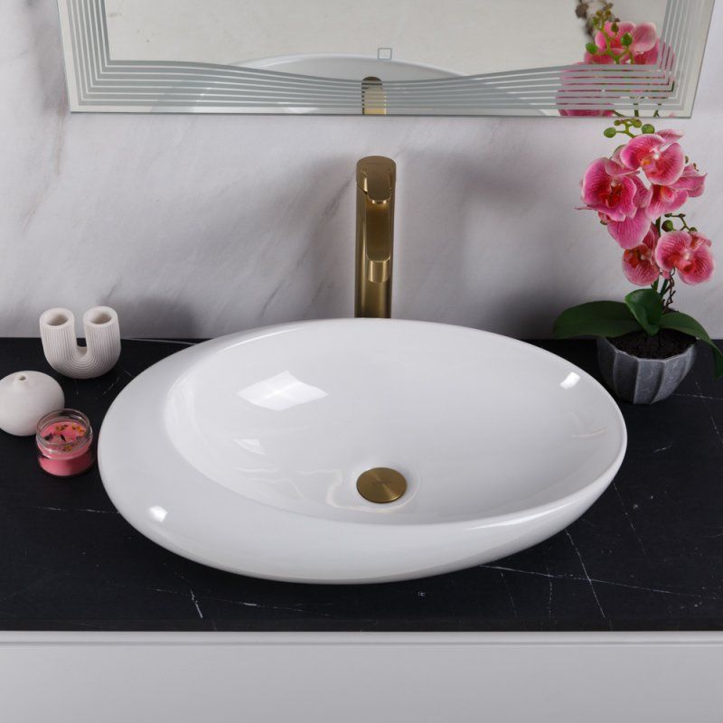 Раковина накладная BELBAGNO BB1396 570x360x140 Раковина накладная BELBAGNO BB1396 570x360x140