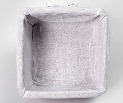 Корзина для белья WasserKRAFT Dinkel 31x31x19 WB-580-M Коричневая