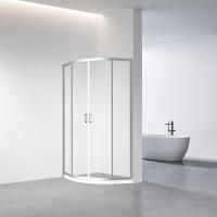 Душевой угол Veconi Rovigo RV-01, 800x800x1950, хром, стекло прозрачное