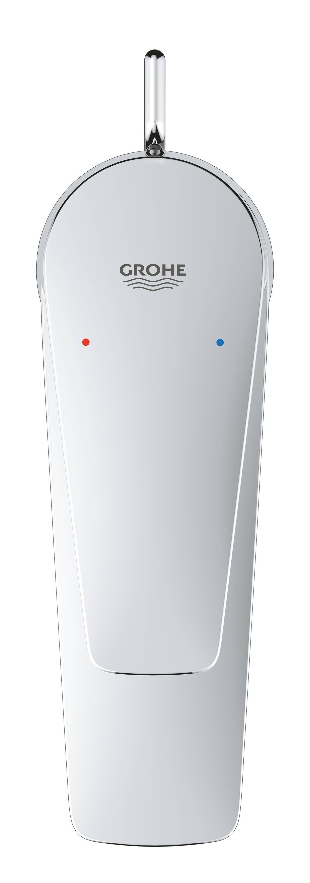 Смеситель для раковины  GROHE BAU EDGE 23328001 (хром, L-9,3 H-8,9), шт Смеситель для раковины  GROHE BAU EDGE 23328001 (хром, L-9,3 H-8,9), шт