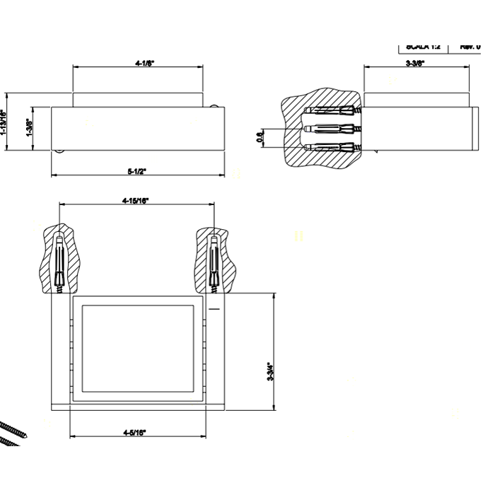 Gessi Rettangolo Мыльница подвесная, цвет: хром/белый