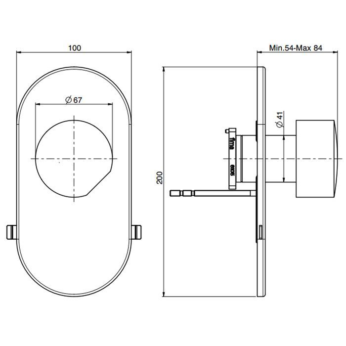 FIMA|Carlo Frattini SO Ручка для смесителя, цвет хром FIMA|Carlo Frattini SO Ручка для смесителя, цвет хром