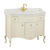 IMPERO База L110xH82xP57 см, для раковины 110 см, 3 двери 2 ящика, цвет: AVORIO