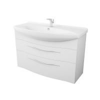 Тумба Vessla stor 105, белый лак